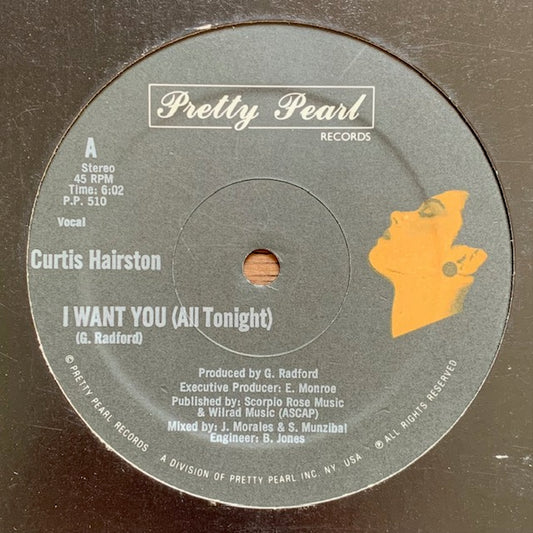 Curtis Hairston - I Want You (All Tonight)