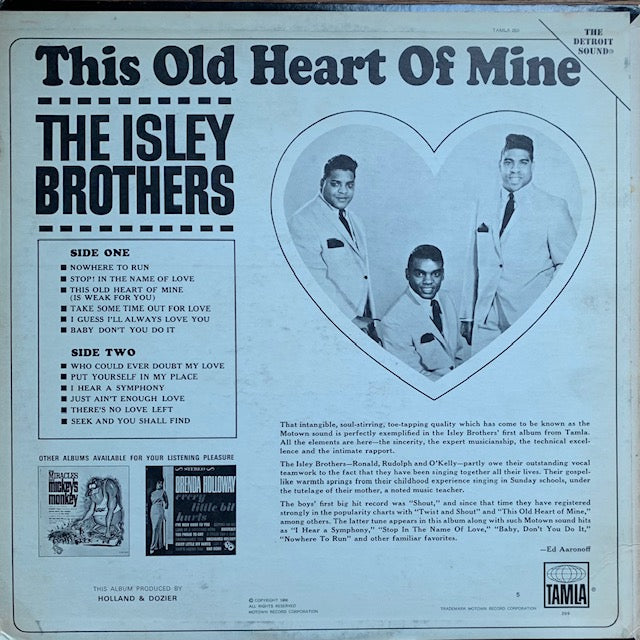 Isley Brothers - This Old Heart Of Mine