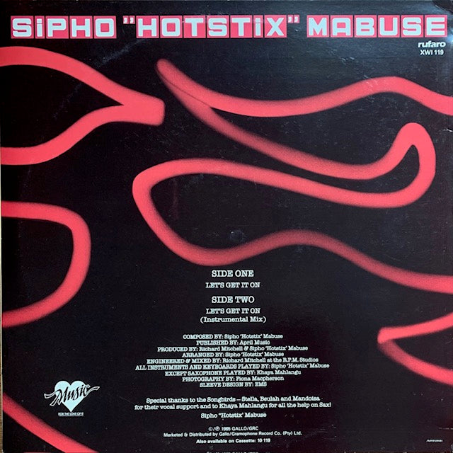 Sipho "Hotstix" Mabuse - Let's Get It On