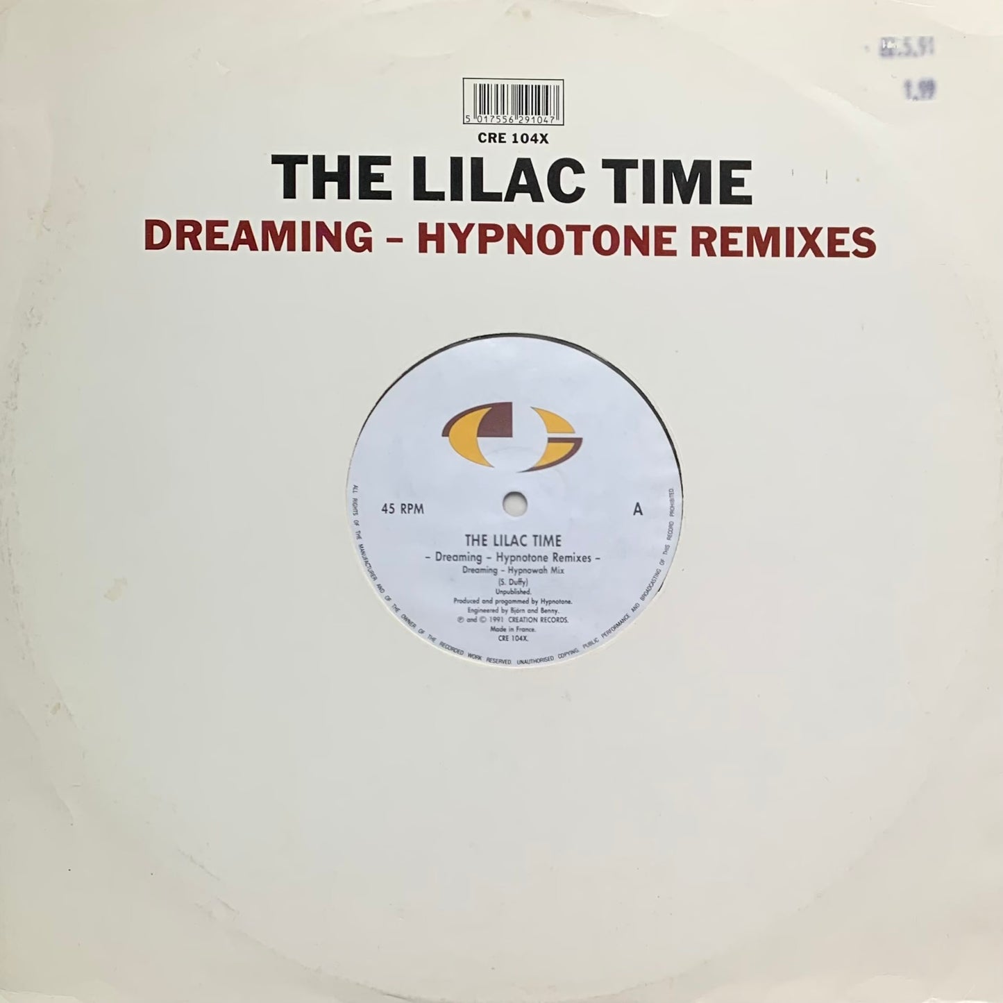 Lilac Time - Dreaming - Hypnotone Remixes