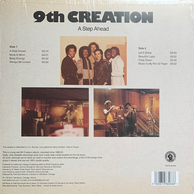 9th Creation - A Step Ahead