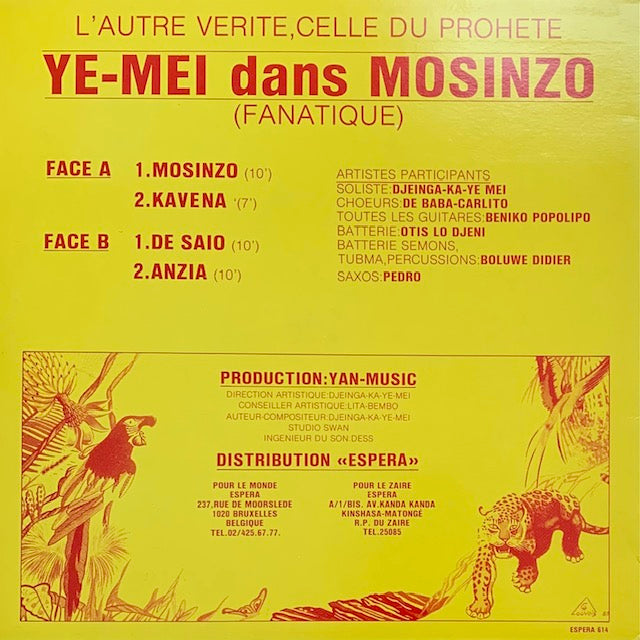 Djeinga-Ka-Ye Mei - Mosinzo "Fanatique"