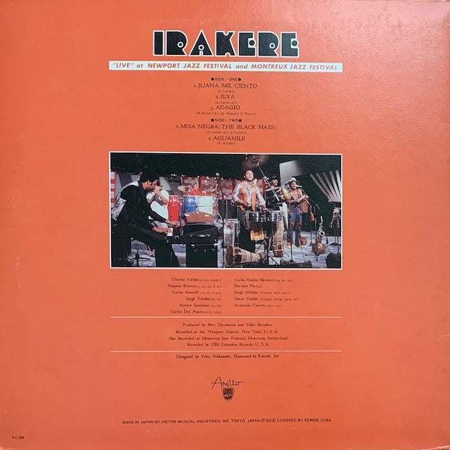 Irakere - Live At Newport Jazz Festival And Montreux Jazz Festival