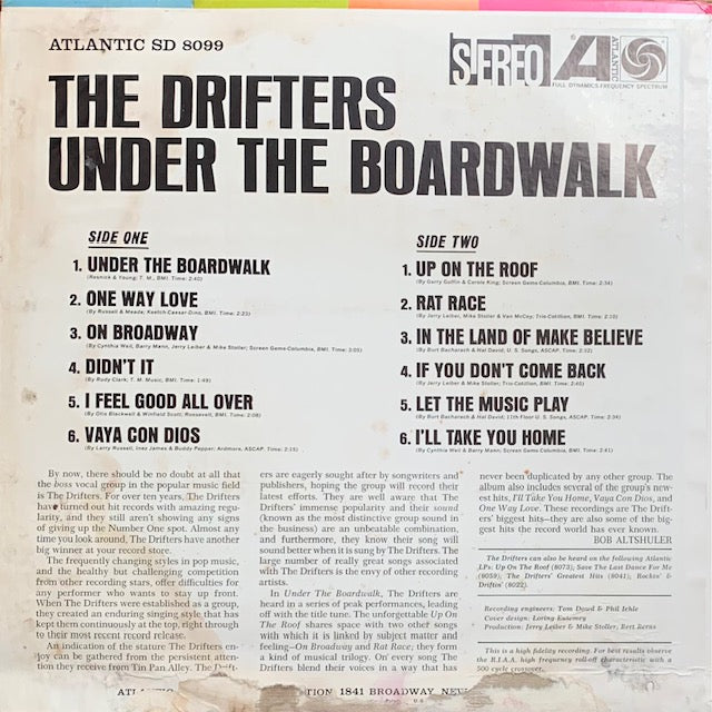 Drifters - Under The Boardwalk