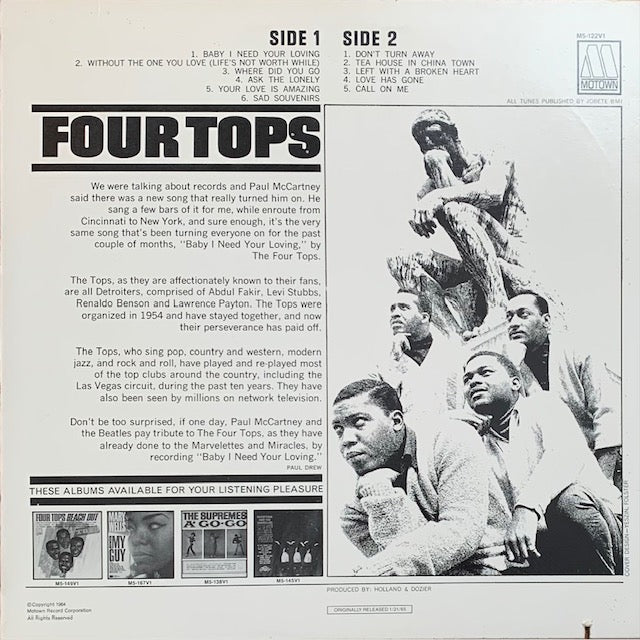 Four Tops - Four Tops