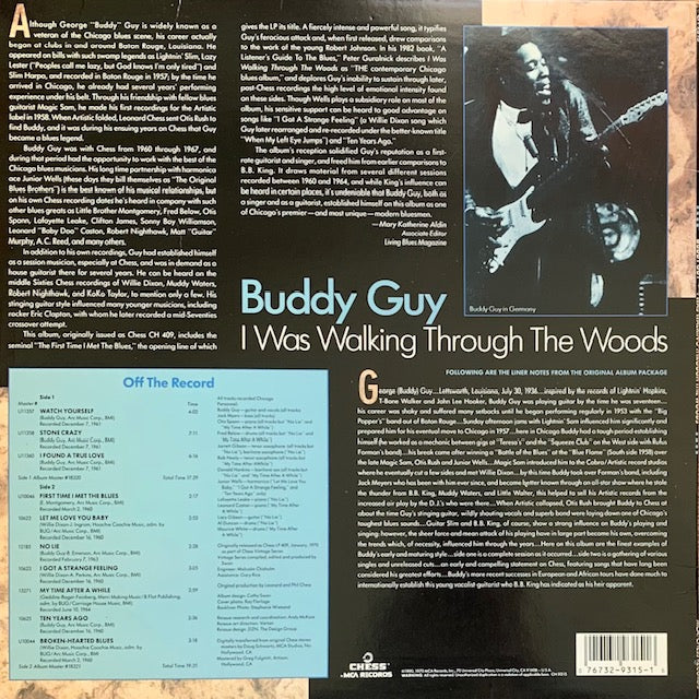 Buddy Guy - I Was Walking Through The Woods