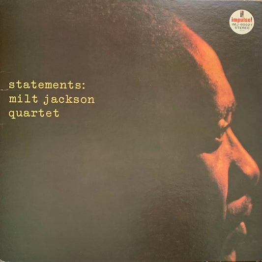 Milt Jackson Quartet - Statements