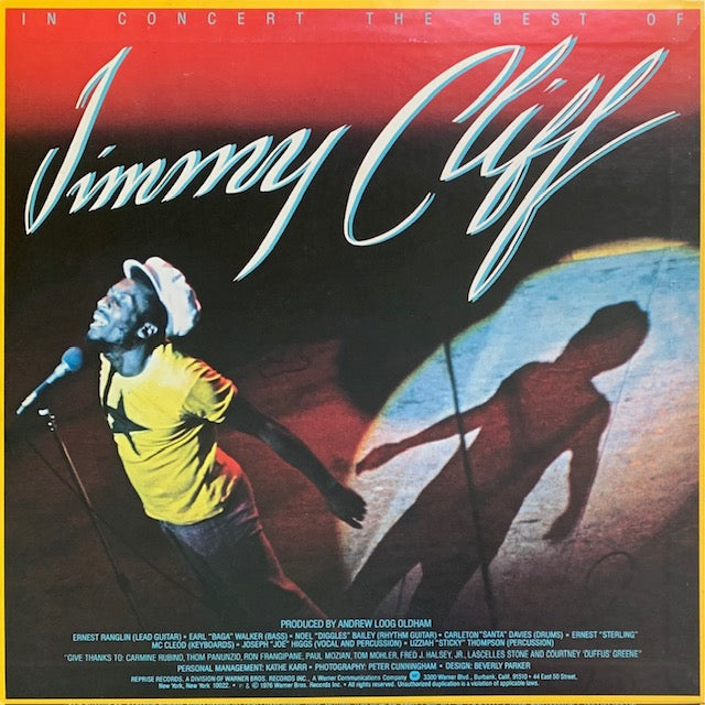 Jimmy Cliff - In Concert The Best Of