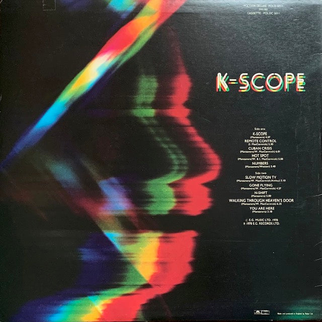 Phil Manzanera - K-Scope