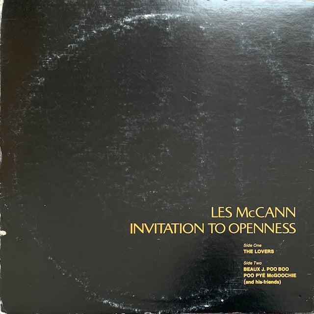 Les McCann - Invitation To Openness