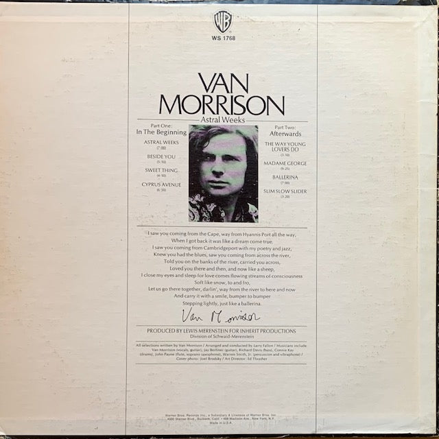 Van Morrison - Astral Weeks