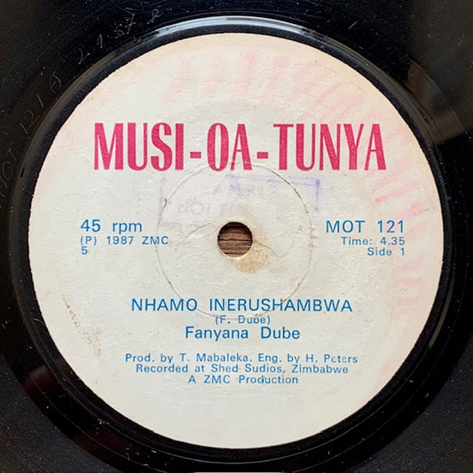 Fanyana Dube - Nhamo Inerushambwa