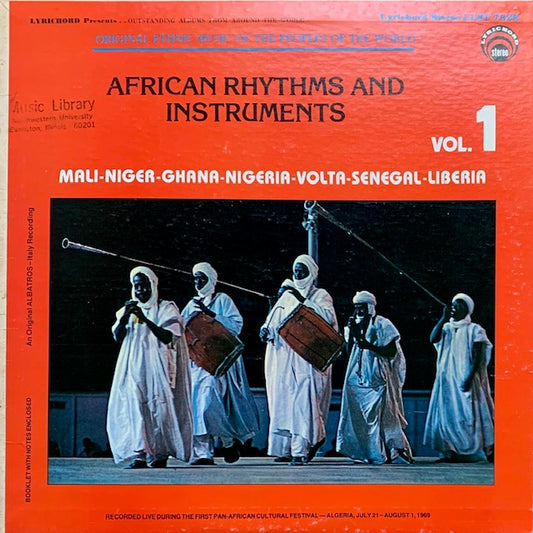 African Rhythms And Instrument - Vol. 1