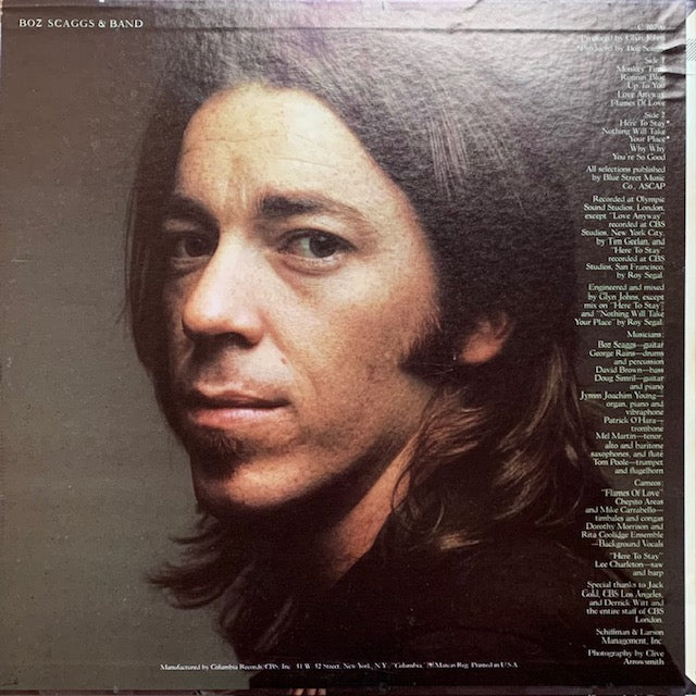 Boz Scaggs & Band - Boz Scaggs & Band