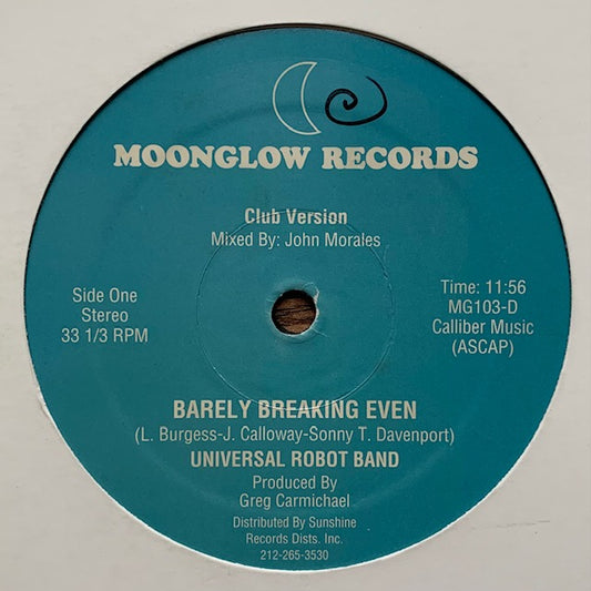 Universal Robot Band - Barely Breaking Even