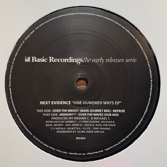 Next Evidence - One Hundred Ways EP