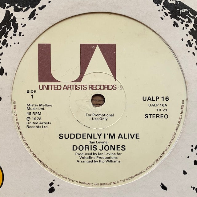 Doris Jones - Suddenly I'm Alive