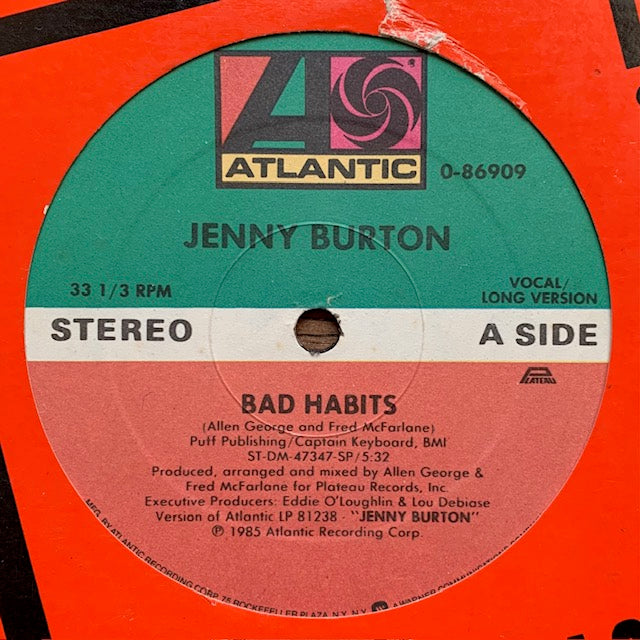 Jenny Burton - Bad Habits