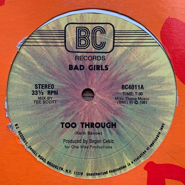 Bad Girls - Too Through