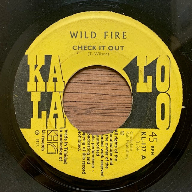 Wild Fire - Check It Out