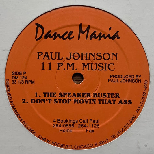 Paul Johnson - 11 P.M. Music / 2 A.M. Music