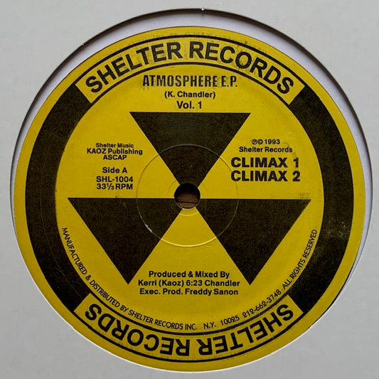 Kerri Chandler - Atmosphere E.P. Vol. 1