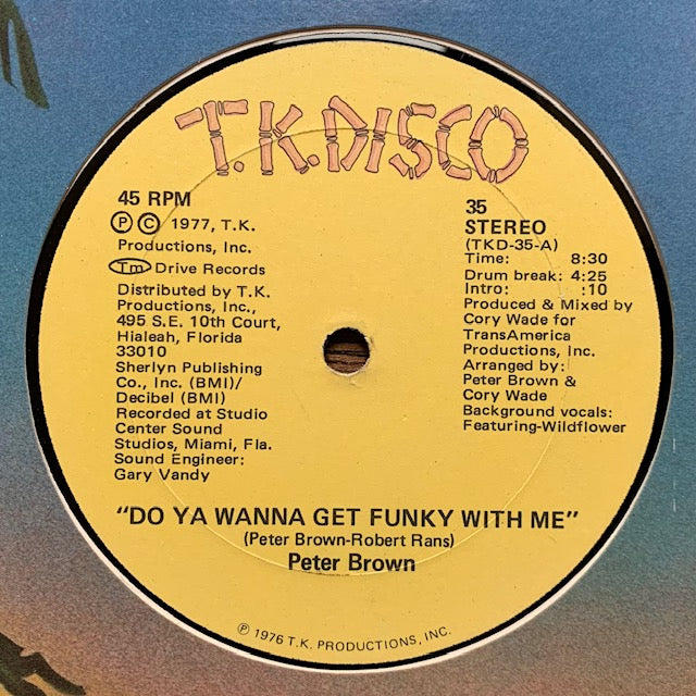 Peter Brown - Do Ya Wanna Get Funky With Me