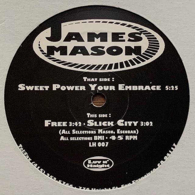 James Mason - Sweet Power Your Embrace