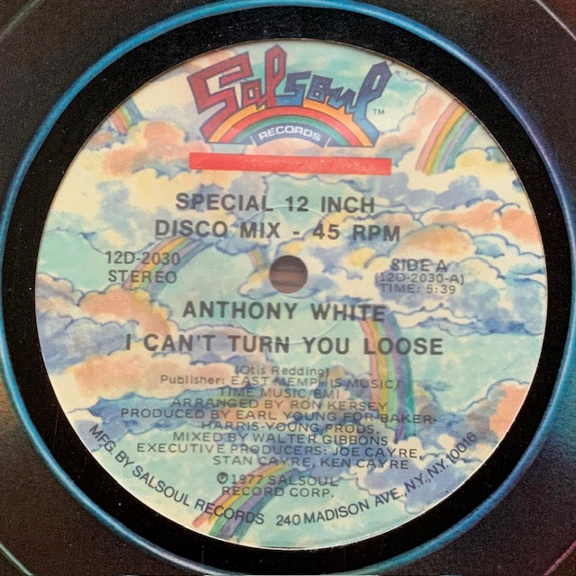 Anthony White - I Can't Turn You Loose
