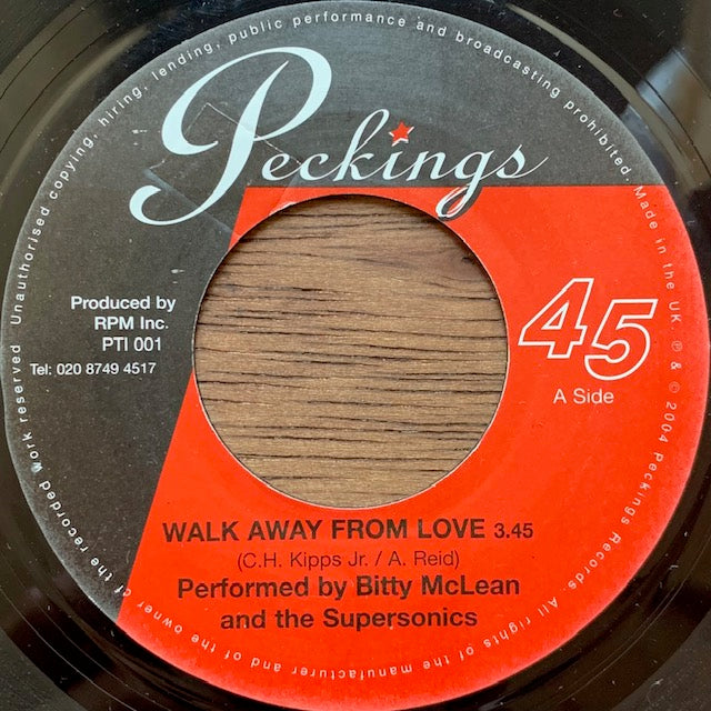 Bitty McLean - Walk Away From Love