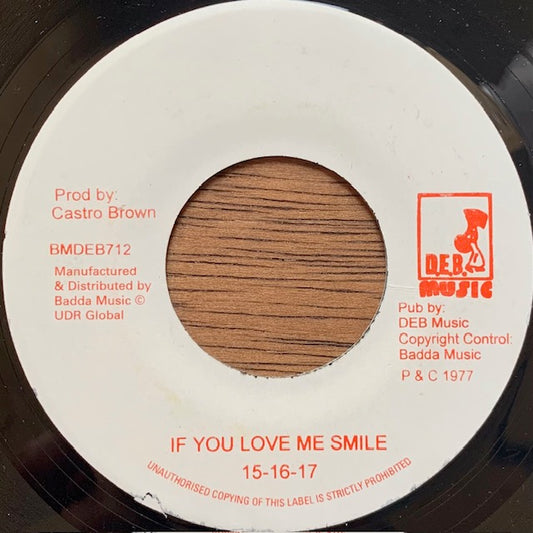 15 16 17 - If You Love Me Smile