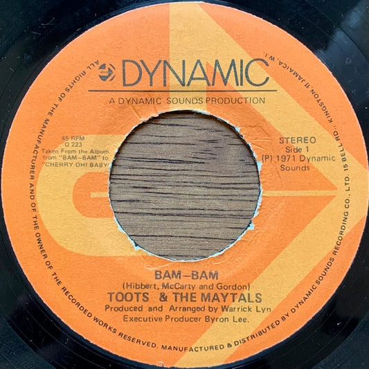 Toots & The Maytals - Bam-Bam