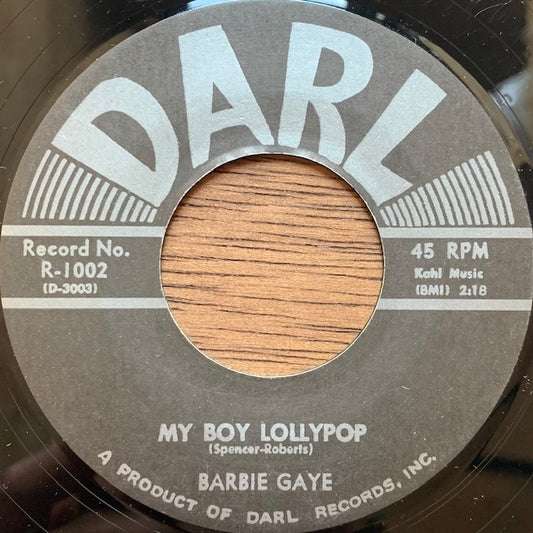 Barbie Gaye - My Boy Lollypop