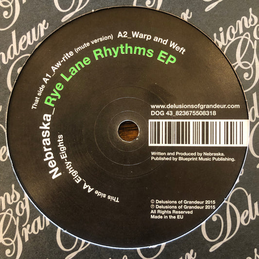Nebraska - Rye Lane Rhythms EP