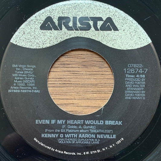 Kenny G - Even If My Heart Would Break