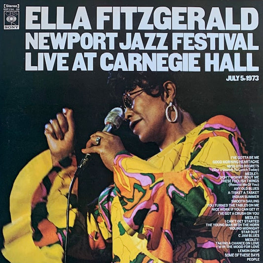 Ella Fitzgerald - Newport Jazz Festival Live At Carnegie Hall, July 5, 1973
