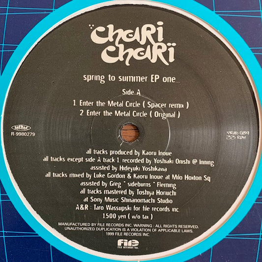 Chari Chari - Spring To Summer EP One...