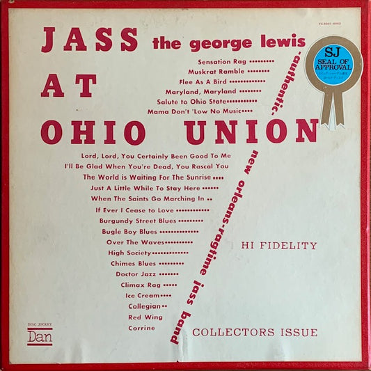 George Lewis - Jass At The Ohio Union