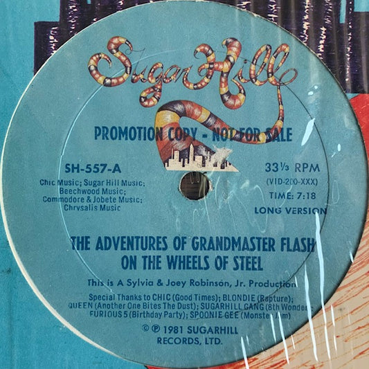 Grandmaster Flash - The Adventures Of Grandmaster Flash On The Wheels Of Steel
