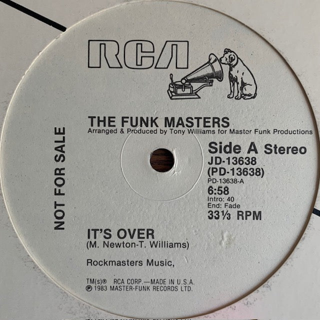 Funk Masters - It's Over