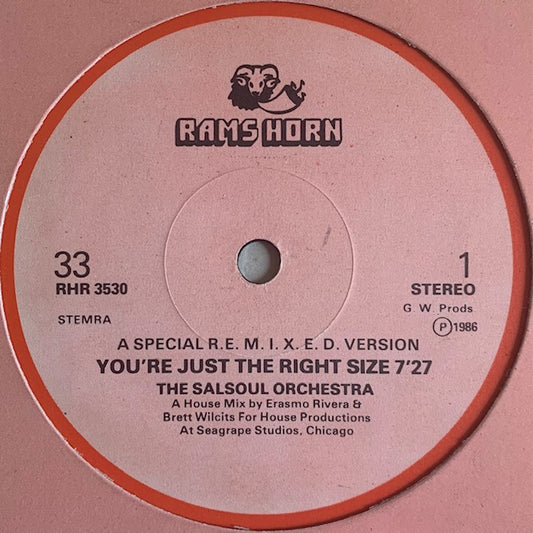 Salsoul Orchestra - You're Just The Right Size (A Special R.E.M.I.X.E.D. Version)
