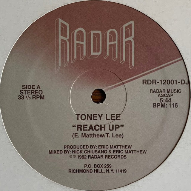 Toney Lee - Reach Up