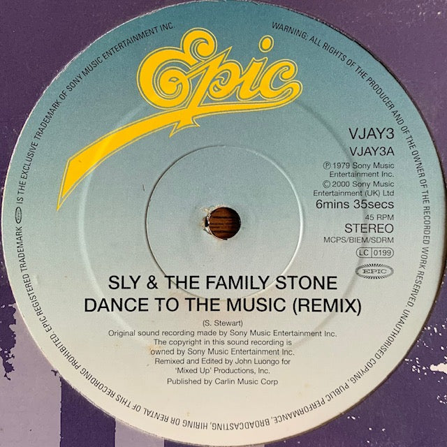 Sly & The Family Stone - Dance To The Music