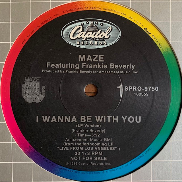 Maze - I Wanna Be With You