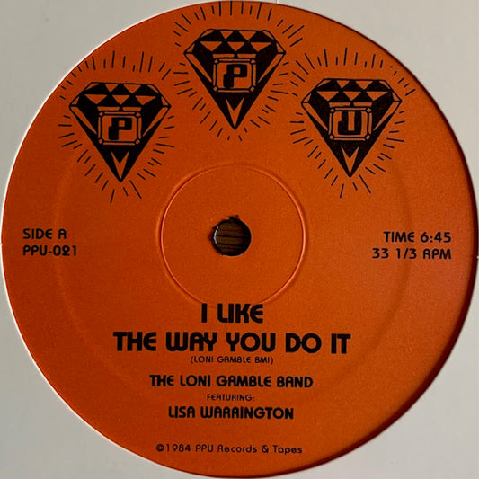 Loni Gamble Band - I Like The Way You Do It