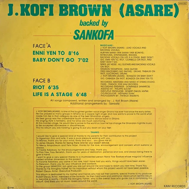 J. Kofi Brown (Asare) - Baby Don't Go