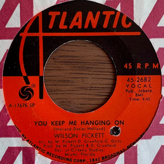 Wilson Pickett - You Keep Me Hanging On