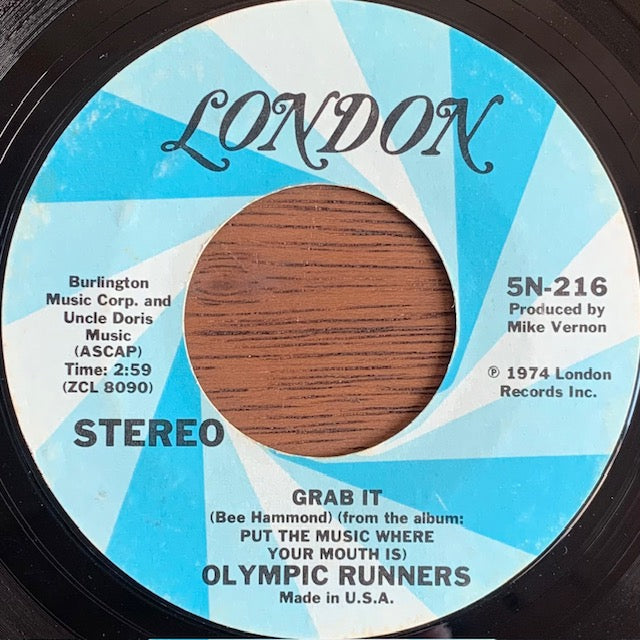 Olympic Runners - Grab It