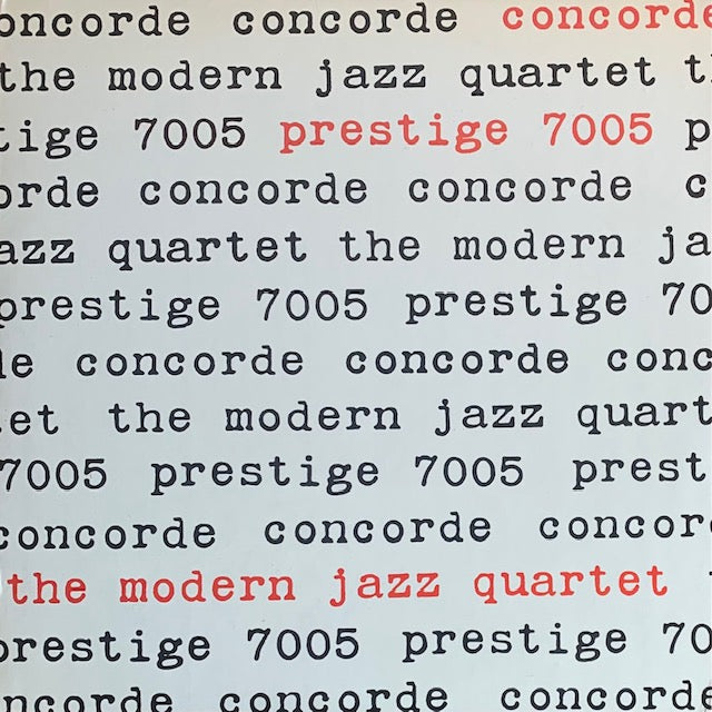 Modern Jazz Quartet - Concorde