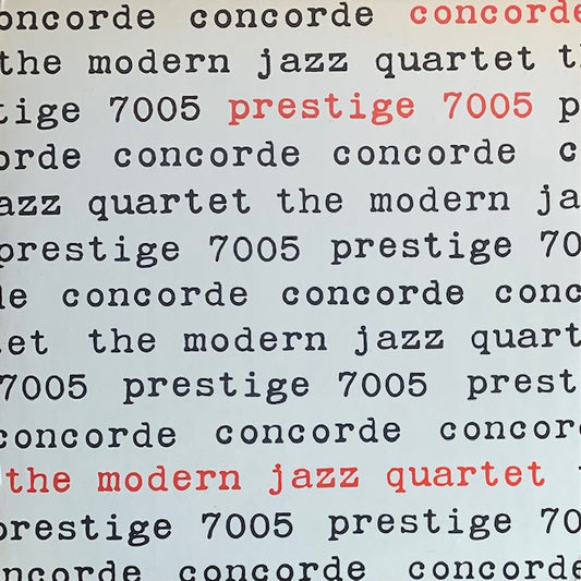 Modern Jazz Quartet - Concorde